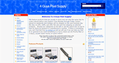 Desktop Screenshot of 4guyspoolsupply.com